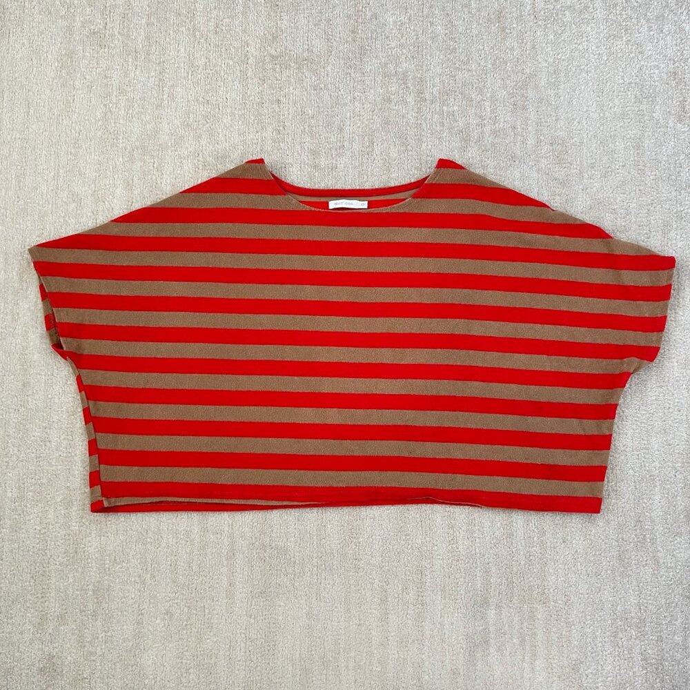 Mersea Captiva Terry Slouch Pullover Cotton Top OS